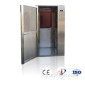 Salle de douche à air en acier inoxydable, capteur IR contrôlé